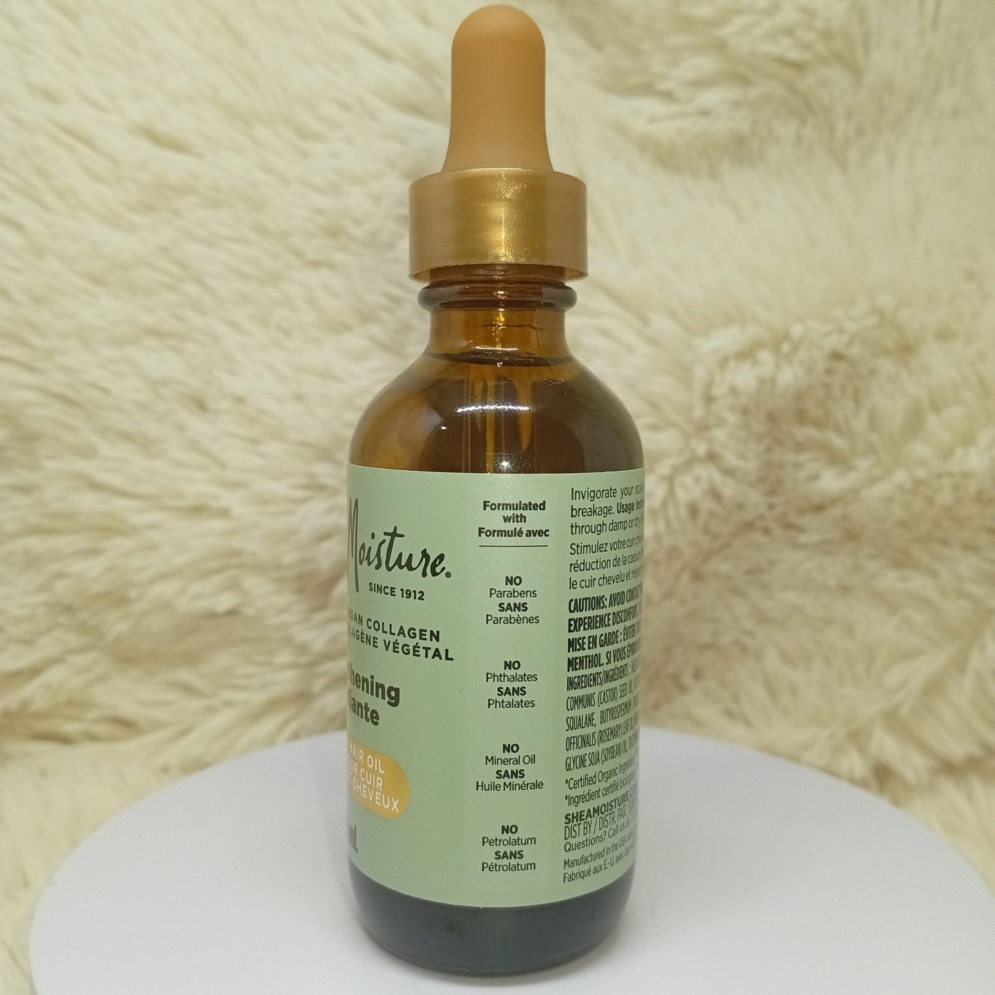 SheaMoisture Rosemary & Vegan Collagen Hair Oil 59ml