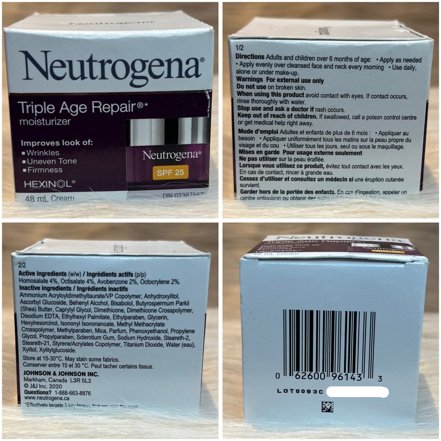 ( Discounted Product ) Neutrogena Triple Age Repair Moisturizer SPF 25 48ml