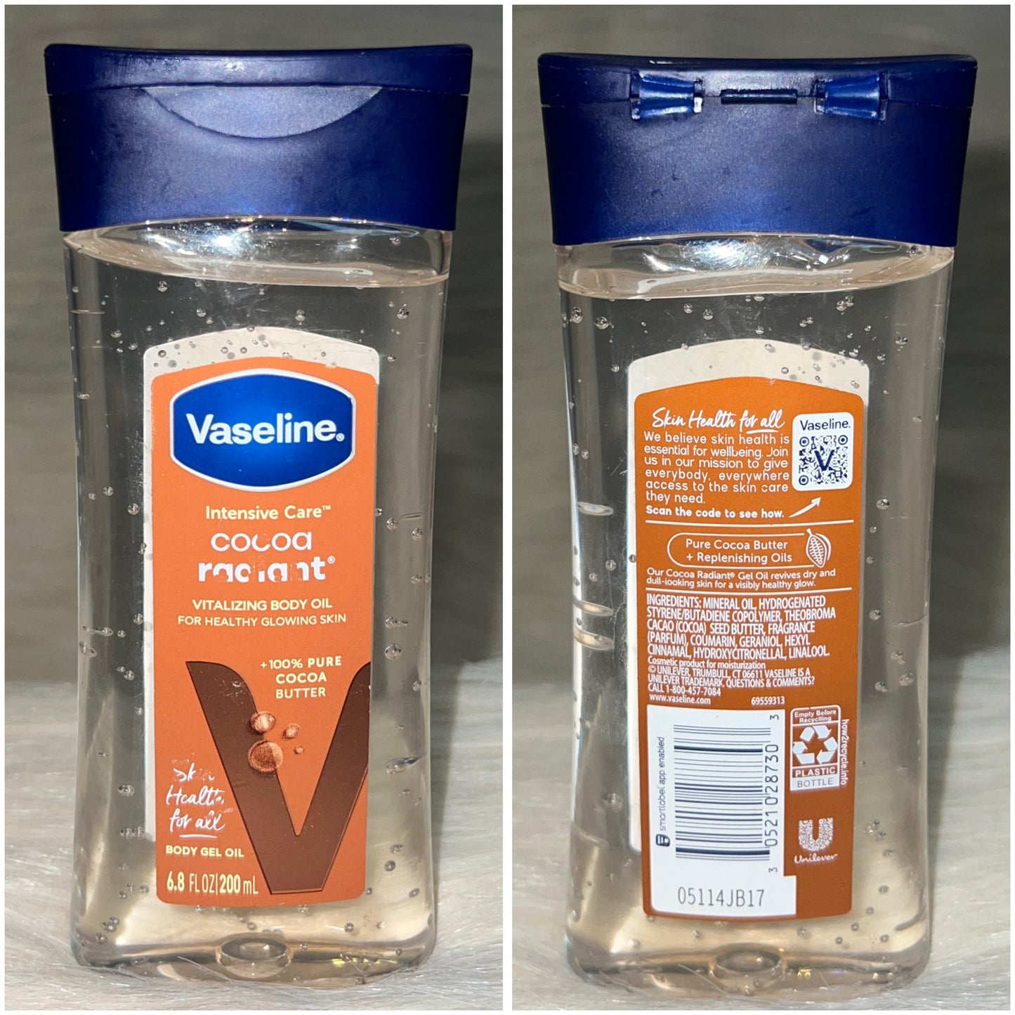Vaseline Cocoa Radiant Body Oil 200ml