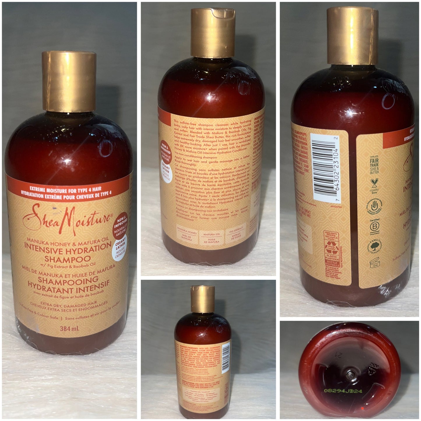 SheaMoisture Manuka Honey & Mafura Oil Hydrating Shampoo – 384ml