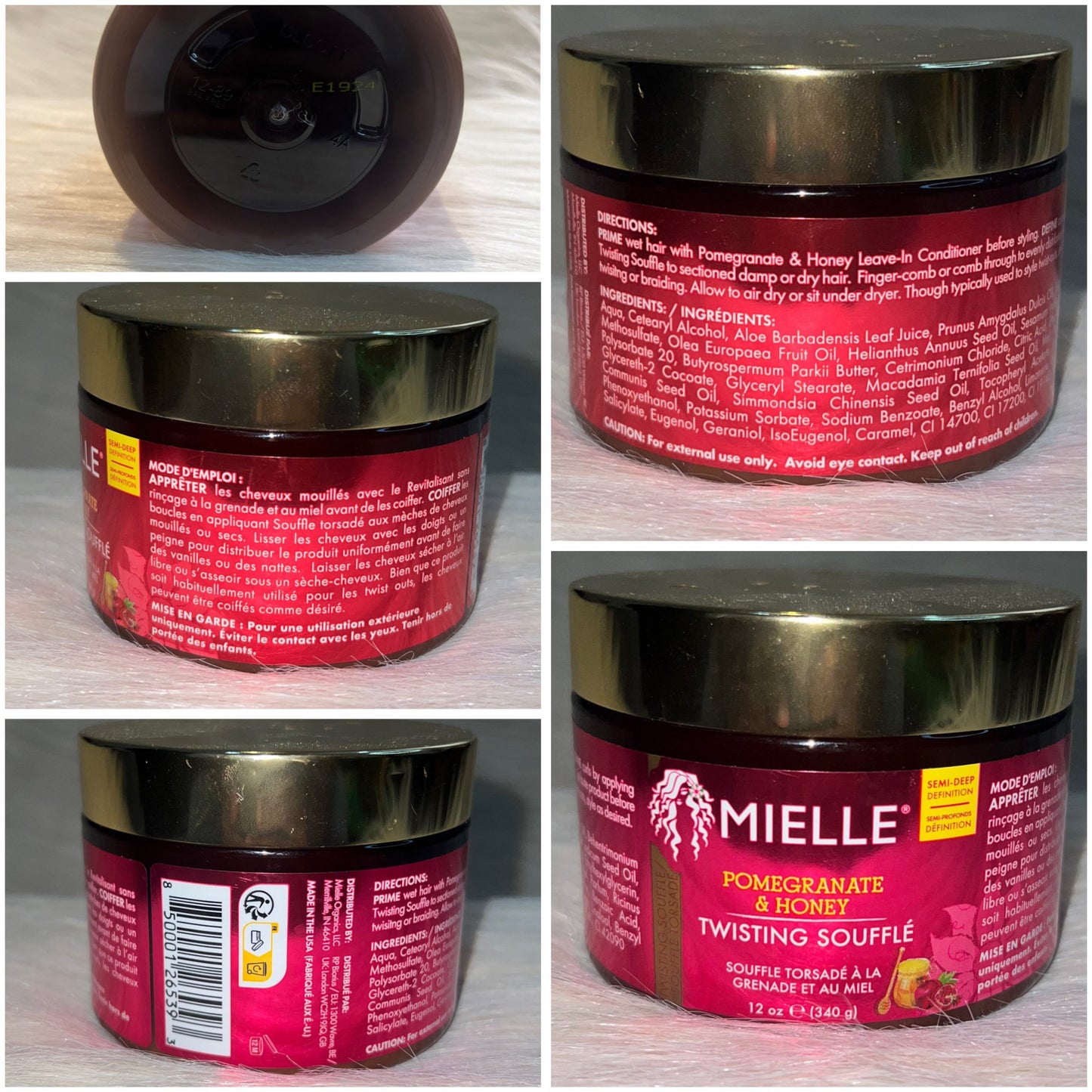 Mielle Organics Pomegranate & Honey Twisting Soufflé 340g
