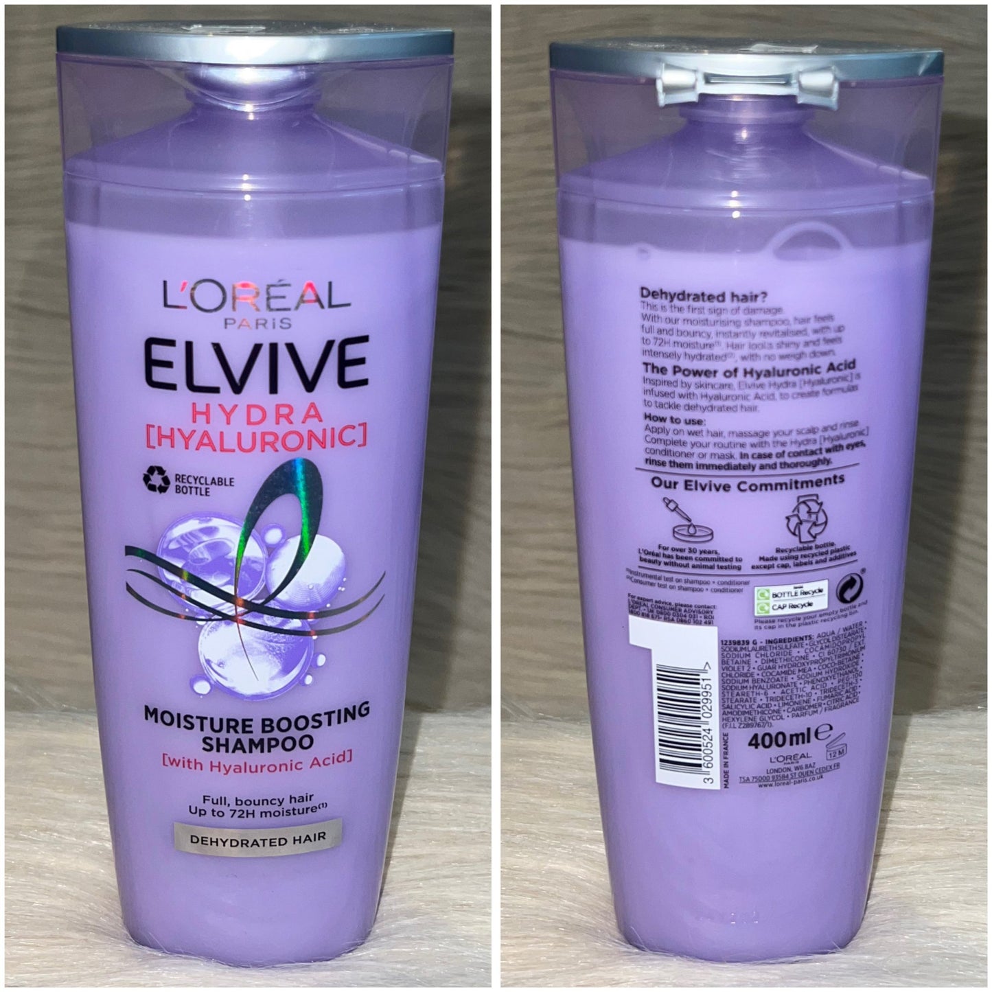 L’Oréal Elvive Hydra Moisture Shampoo 400ml