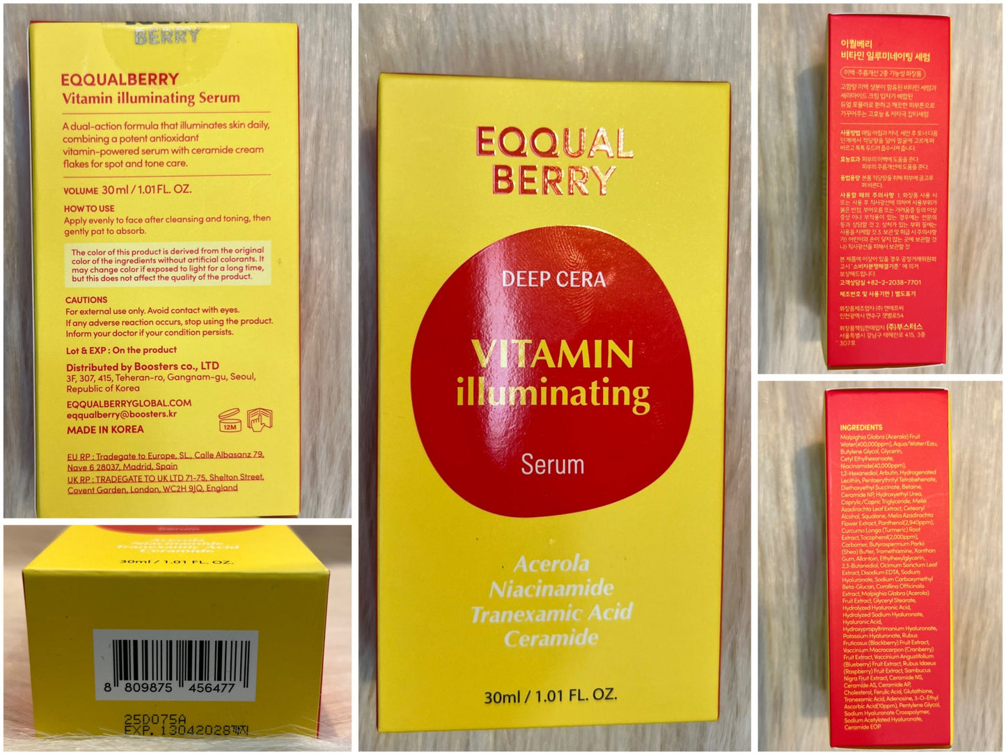 Eqqualberry Vitamin Illuminating Serum – 30ml