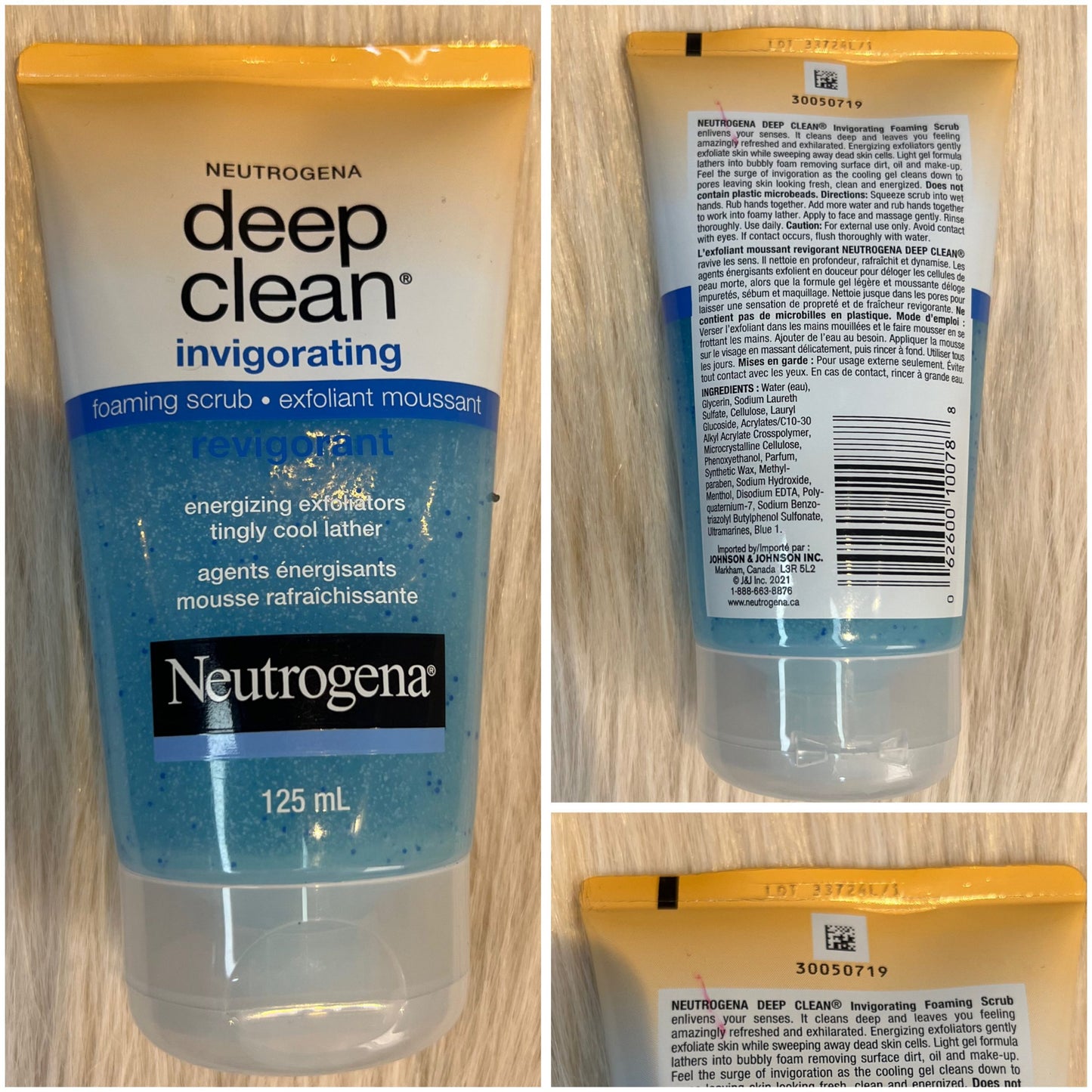 Neutrogena Deep Clean Invigorating Foaming Scrub 125ml