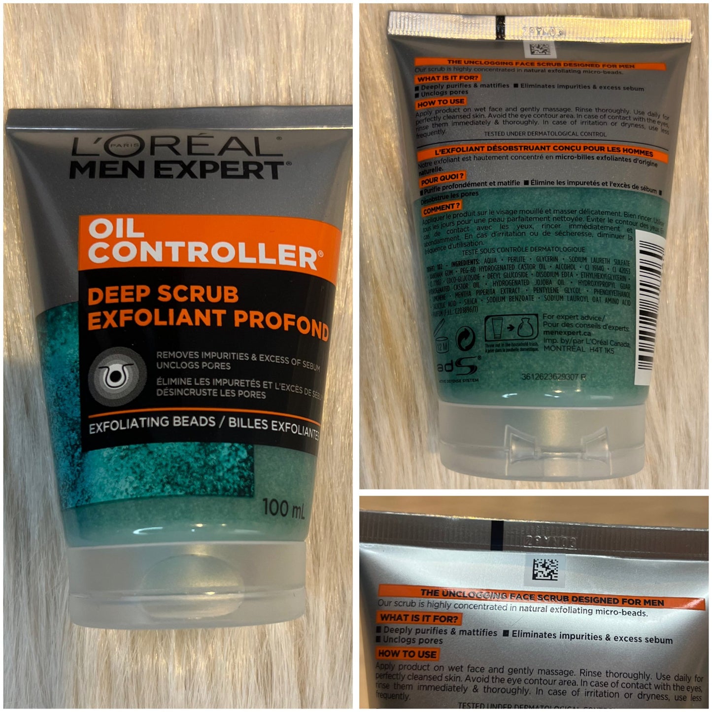 L’Oréal Paris Men Expert Oil Control Deep Scrub 100ml
