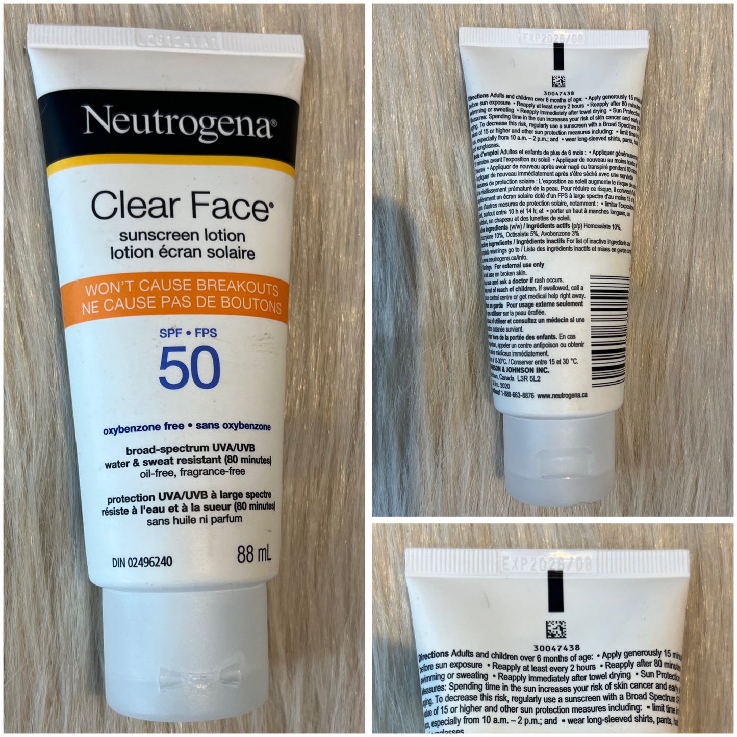 Neutrogena Clear Face Sunscreen SPF 50 – 88ml