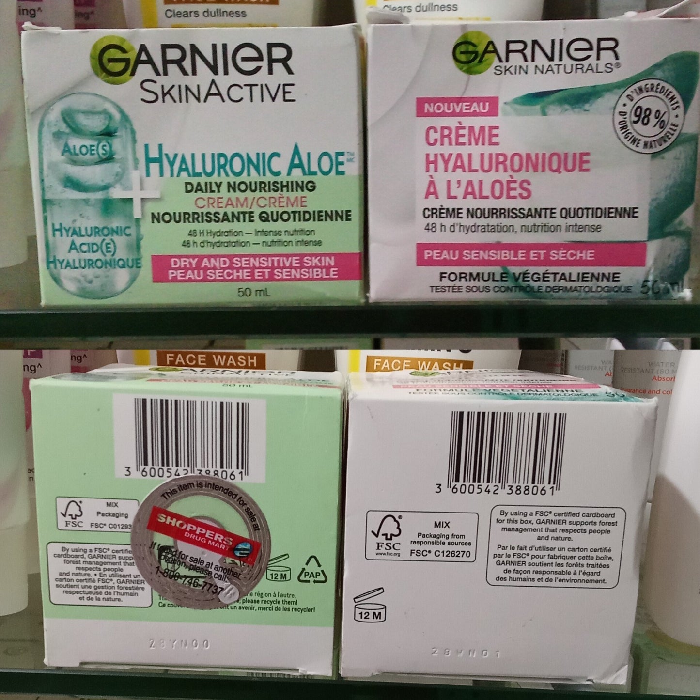 Garnier Hyaluronic Aloe Gel Cream 50ml