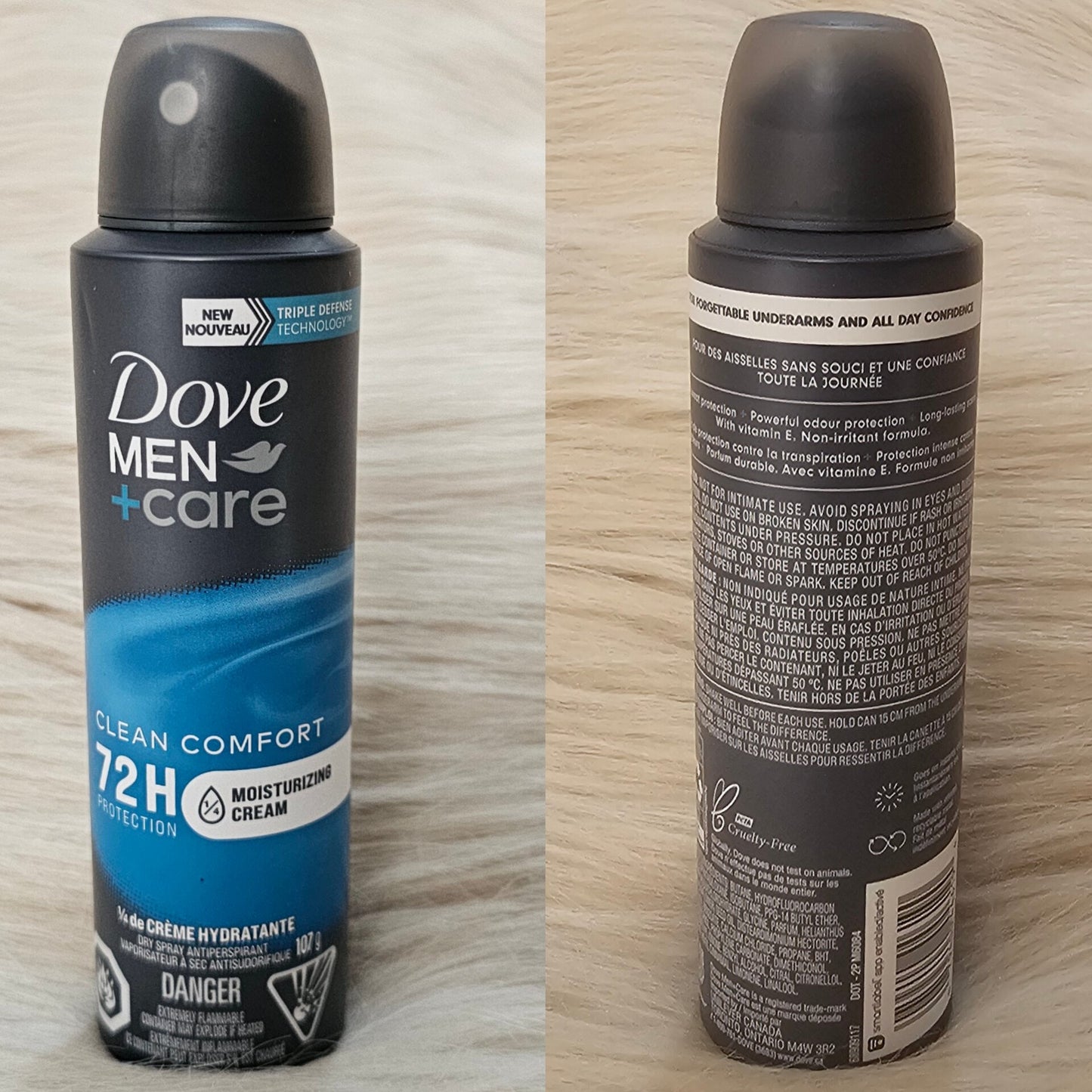 Dove Men+Care Cool Fresh Dry Spray 107g