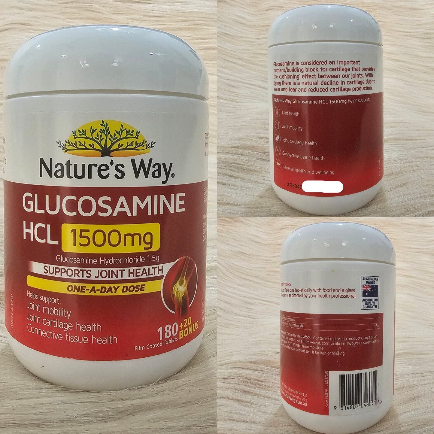 Nature’s Way Glucosamine 1500mg (200 Tablets)
