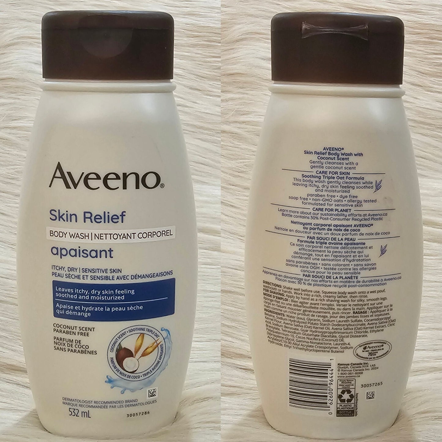 AVEENO Skin Relief Coconut Body Wash 532ml