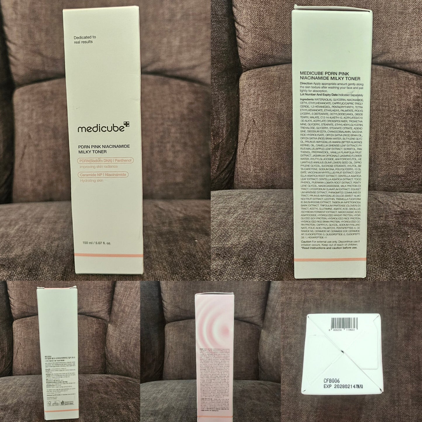 Medicube PDRN Pink Milky Toner 150ml