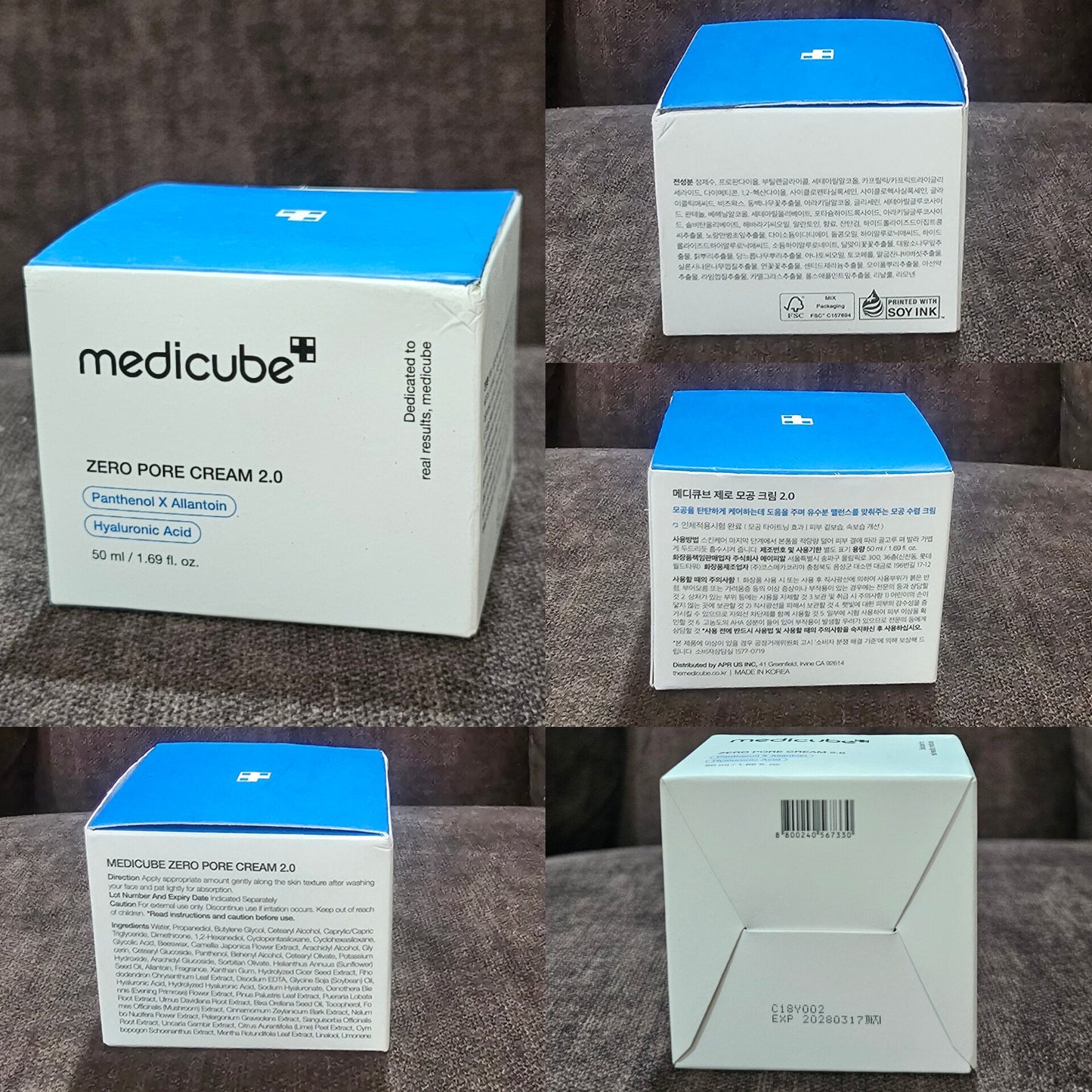 Medicube Zero Pore Cream 2.0 50ml