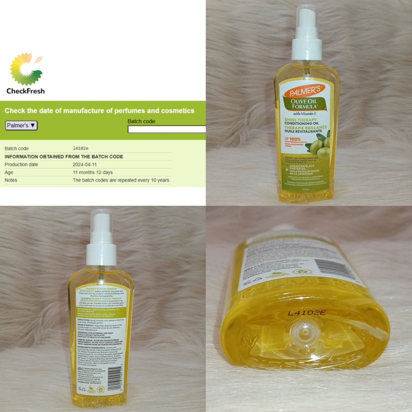 Palmer’s Olive Oil Formula Conditioning Spray Oil 150ml