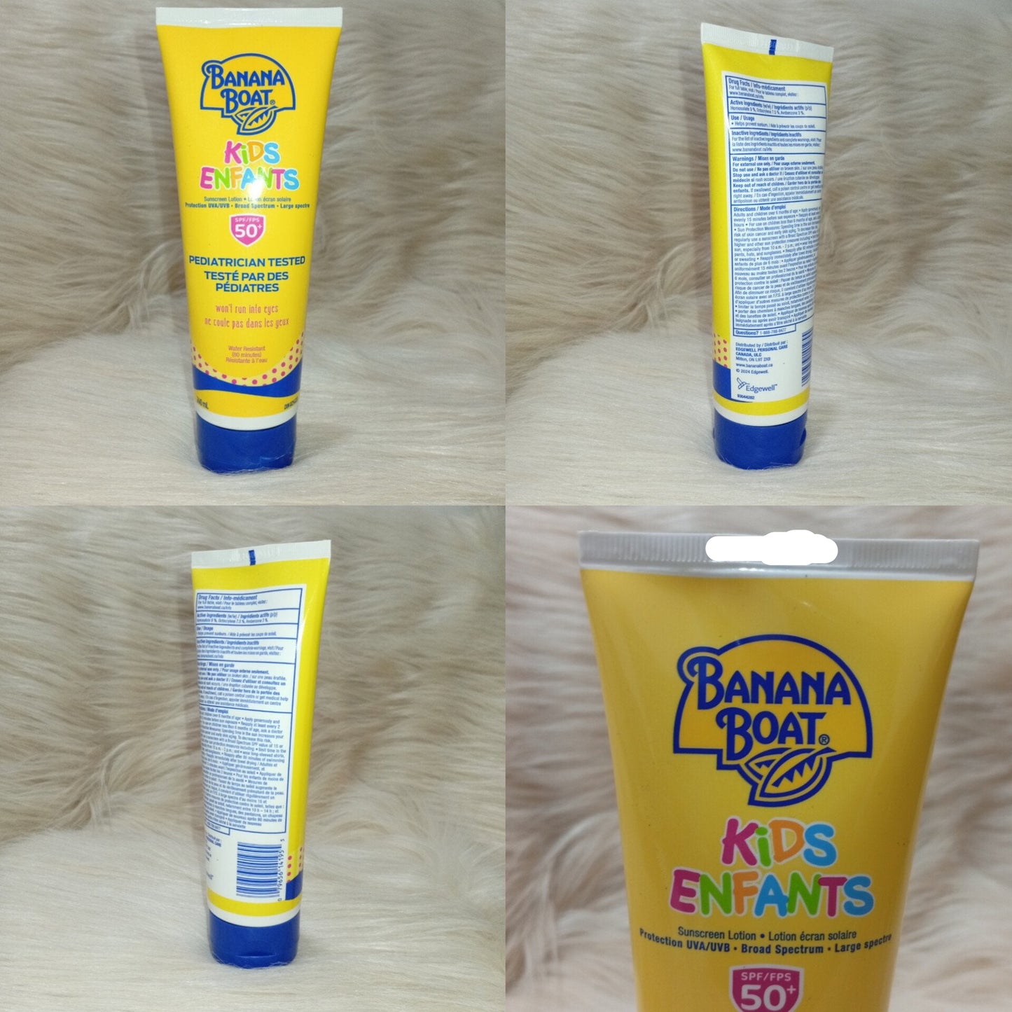 Banana Boat Kids Sunscreen Lotion, SPF 50+, 240mL