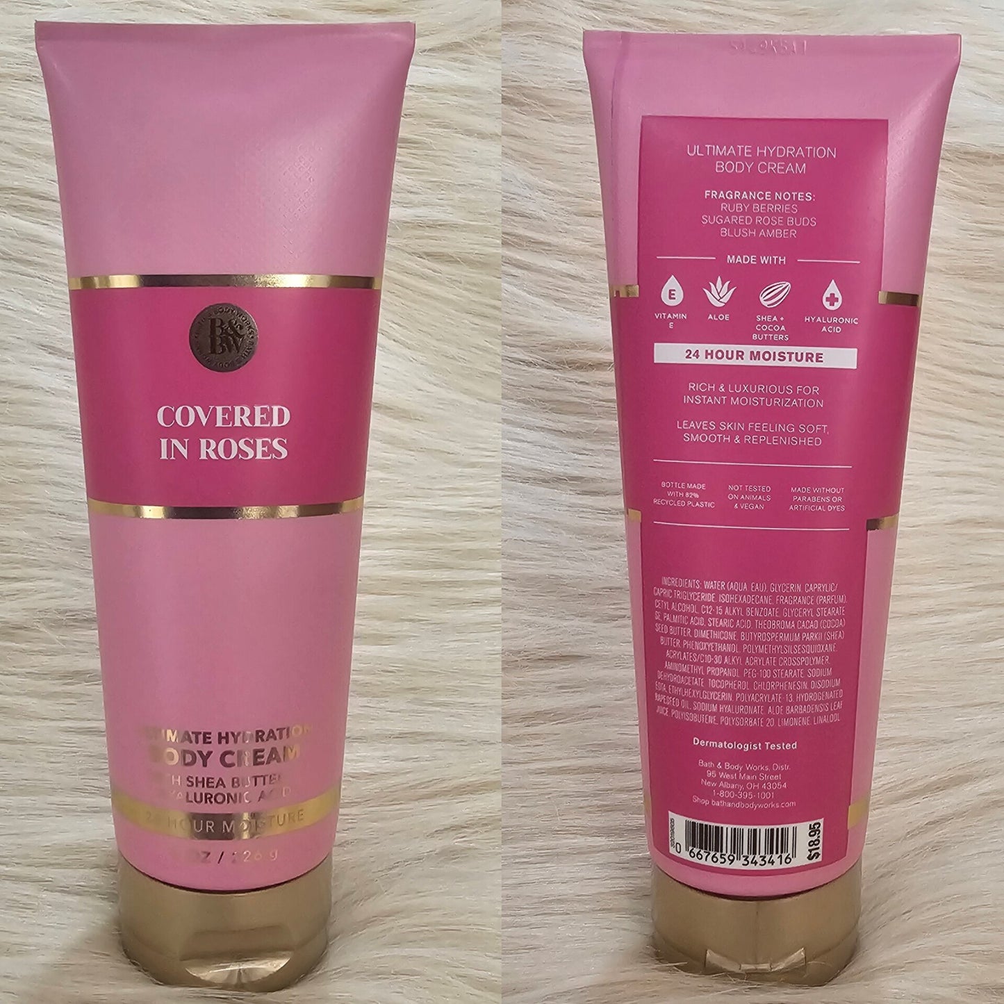 Bath & Body Works Covered In Roses Body Cream 226g