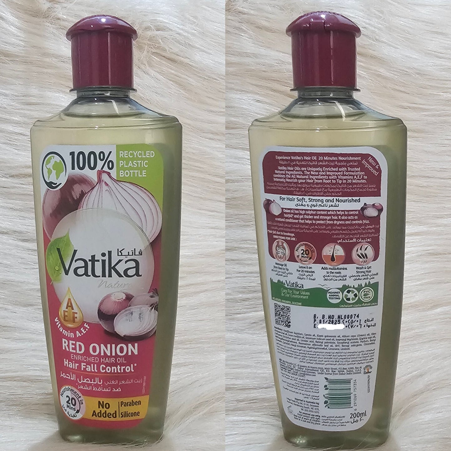 Vatika Red Onion Enriched Hair Oil – 200ml