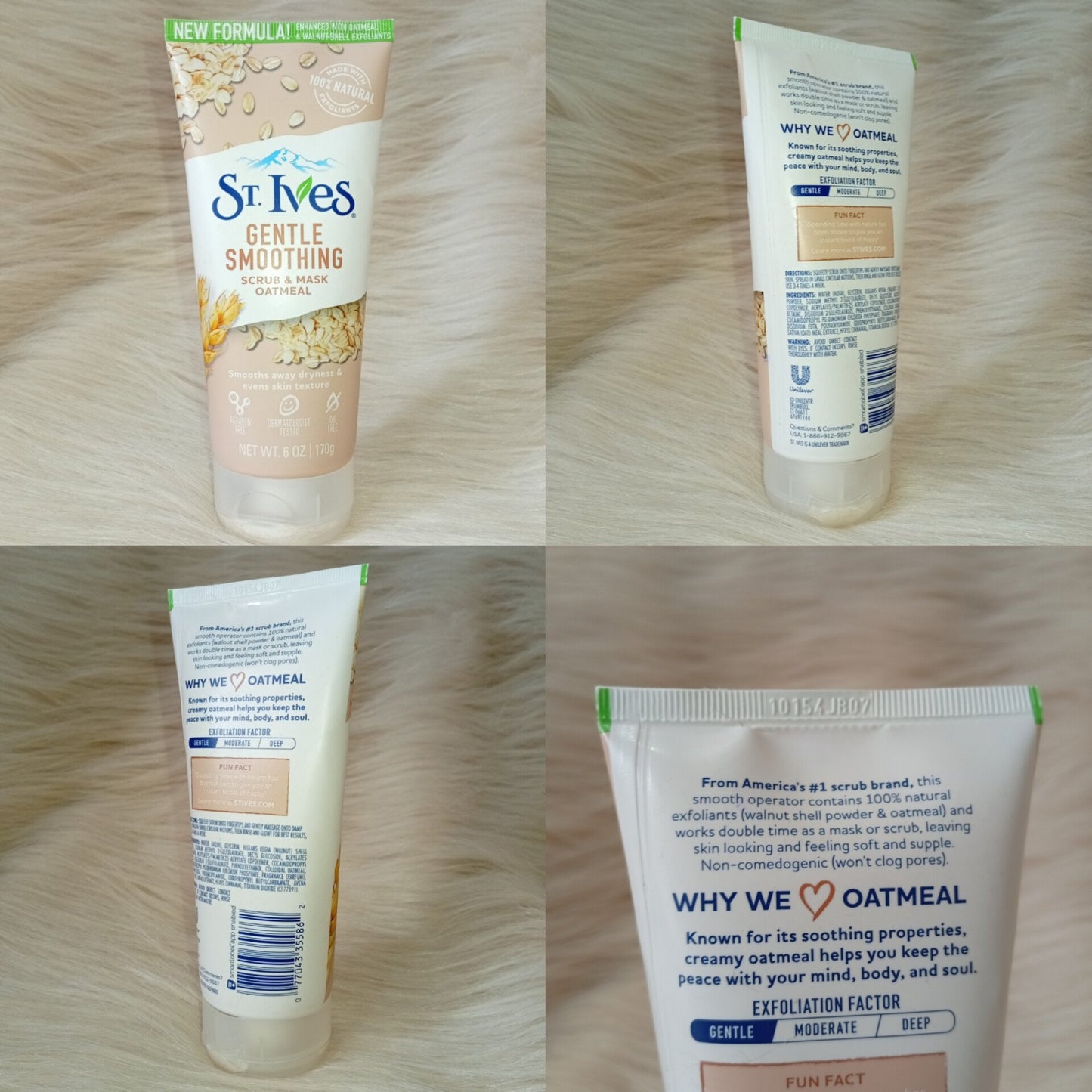 St. Ives Gentle Oatmeal Scrub & Mask 170g
