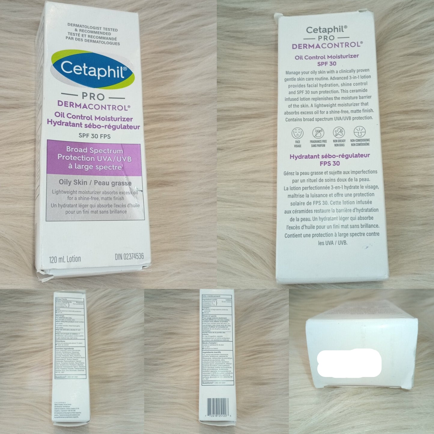 Cetaphil PRO DermaControl Oil Control Moisturizer SPF 30 120ml