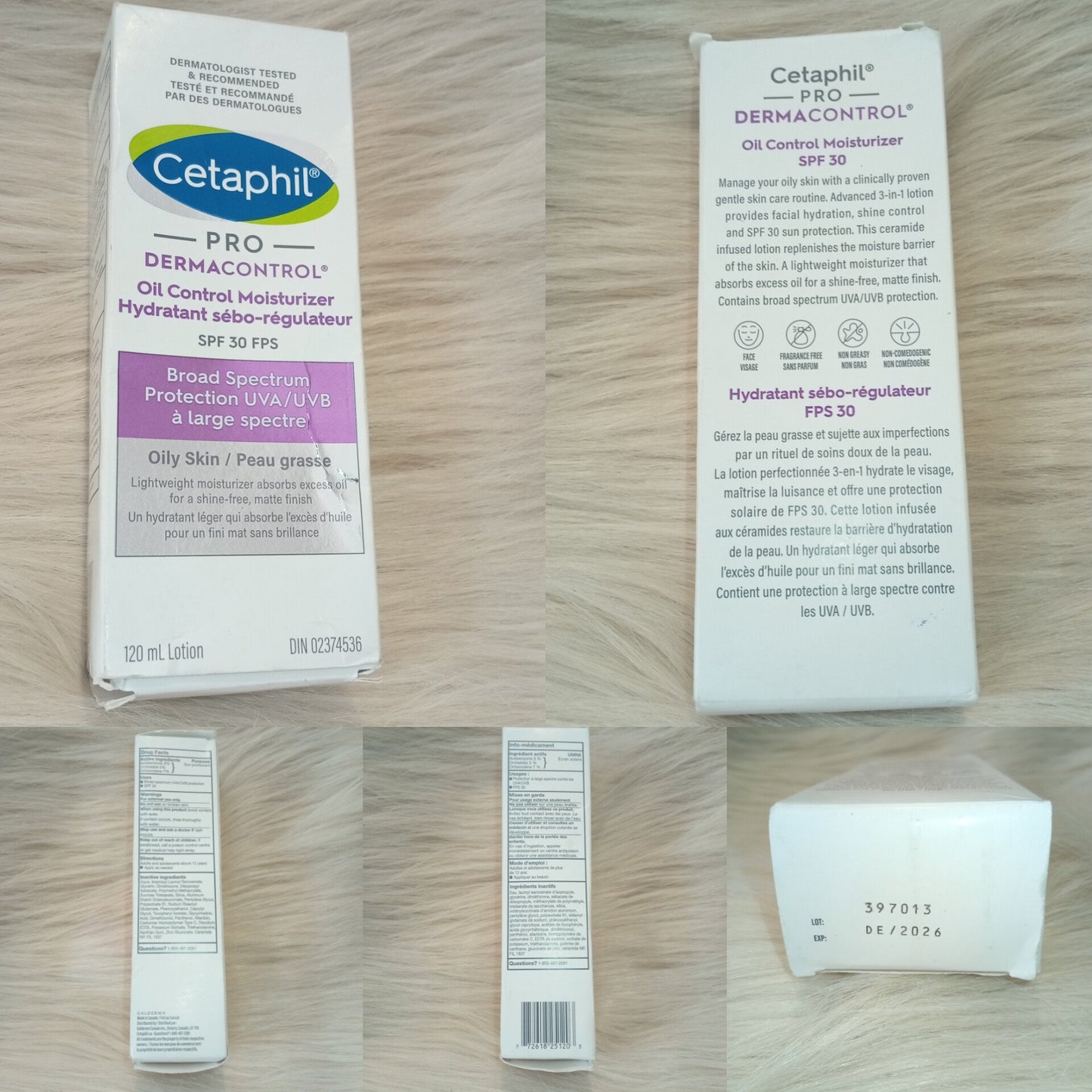 Cetaphil PRO DermaControl Oil Control Moisturizer SPF 30 120ml
