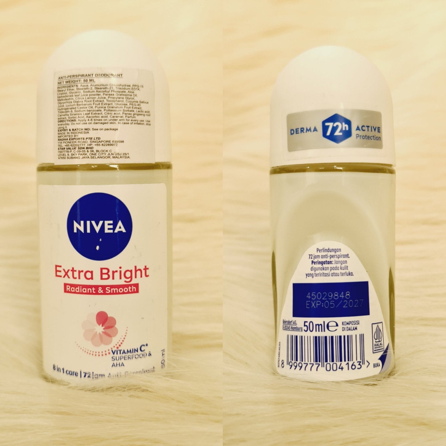 Nivea Extra Bright Vitamin C Anti-Perspirant Deodorant 50ml