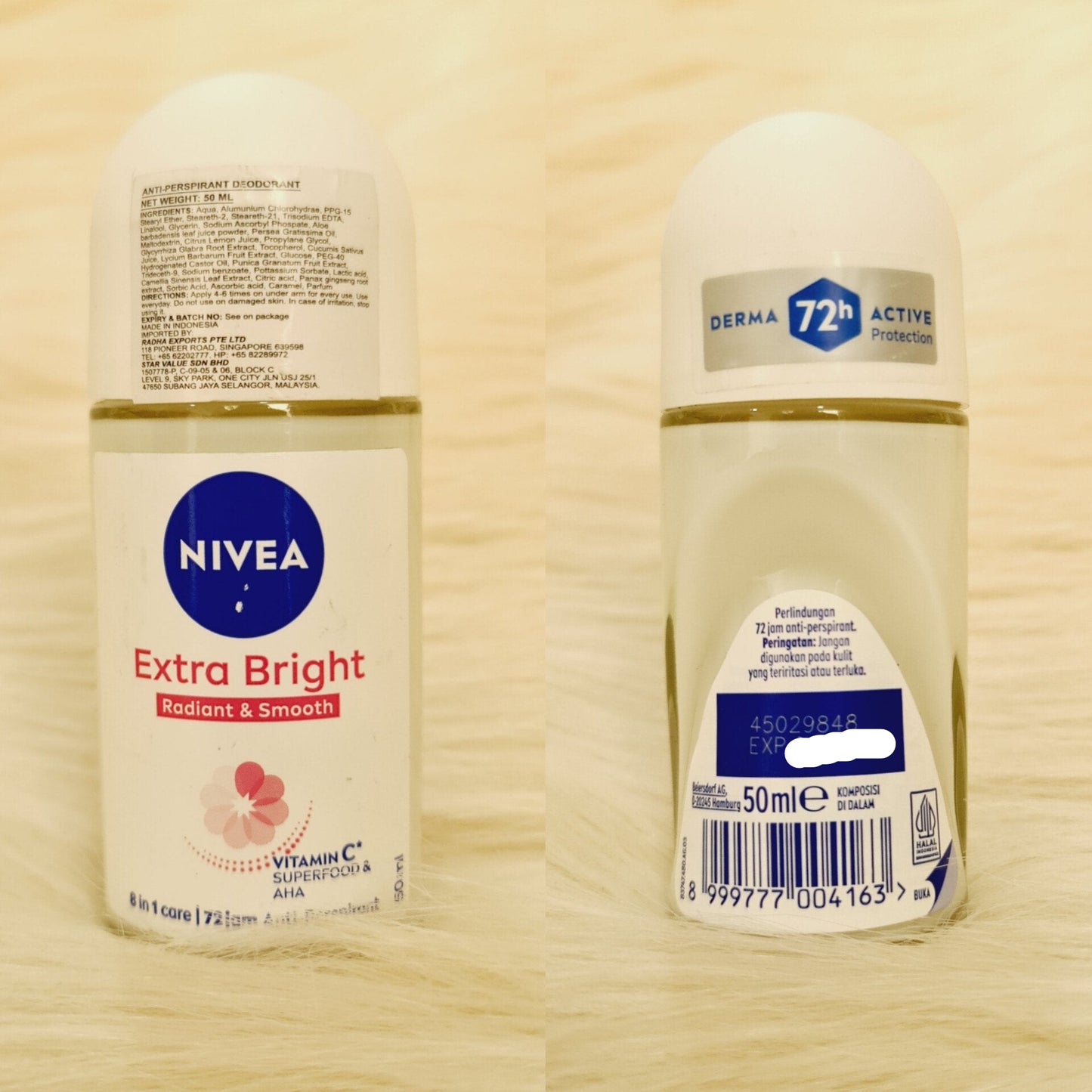 Nivea Extra Bright Vitamin C Anti-Perspirant Deodorant 50ml