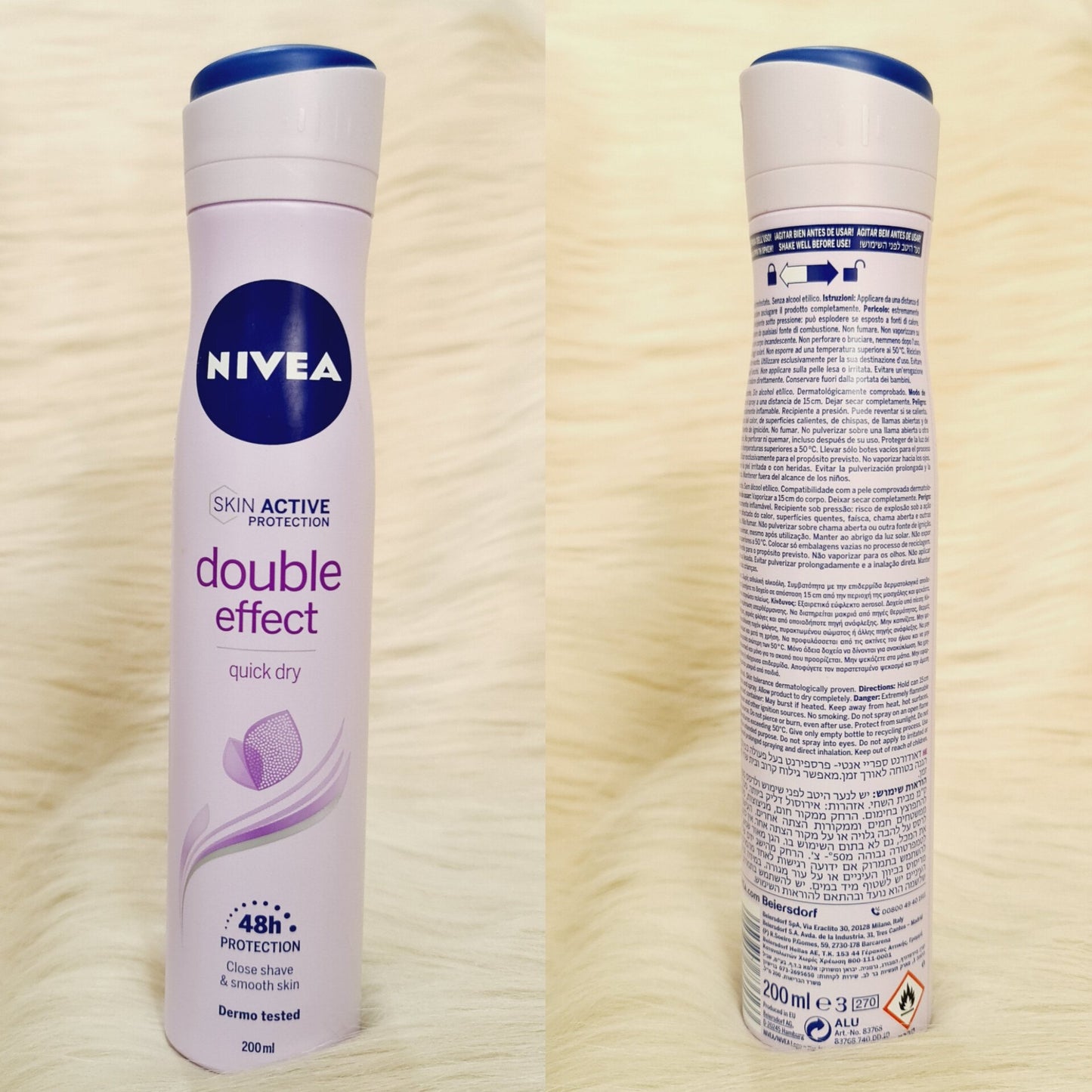 Nivea Double Effect Anti-Perspirant Spray 200ml