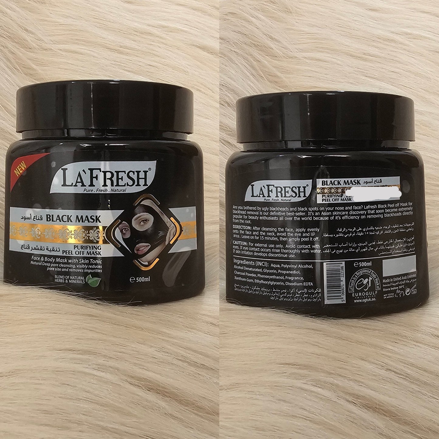 LaFresh Black Peel Off Mask 500ml