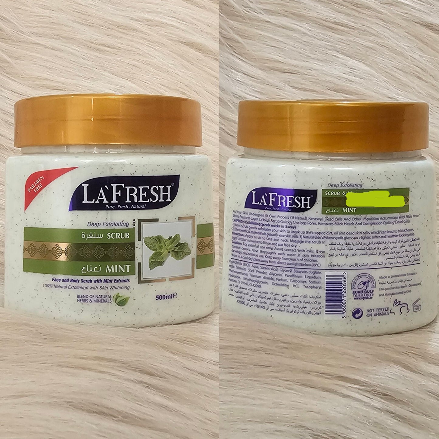 LaFresh Spa Body Scrub Mint 500ml