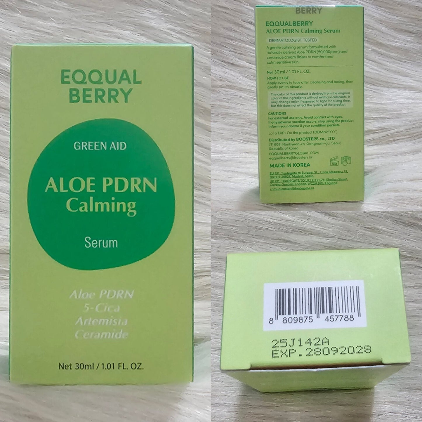 Eqqualberry Aloe PDRN Calming Serum 30ml