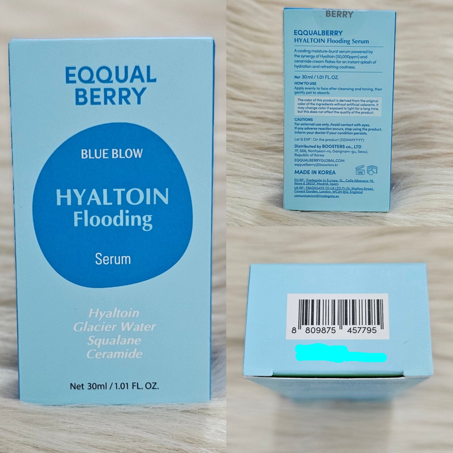 EQQUALBERRY Hyaltoin Flooding Serum 30ml