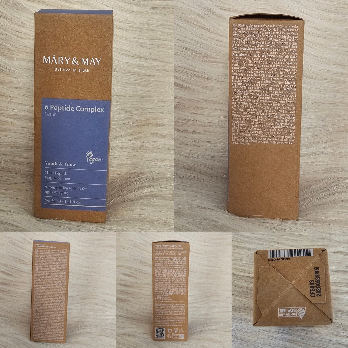 MARY & MAY 6 Peptide Complex Serum 30ml