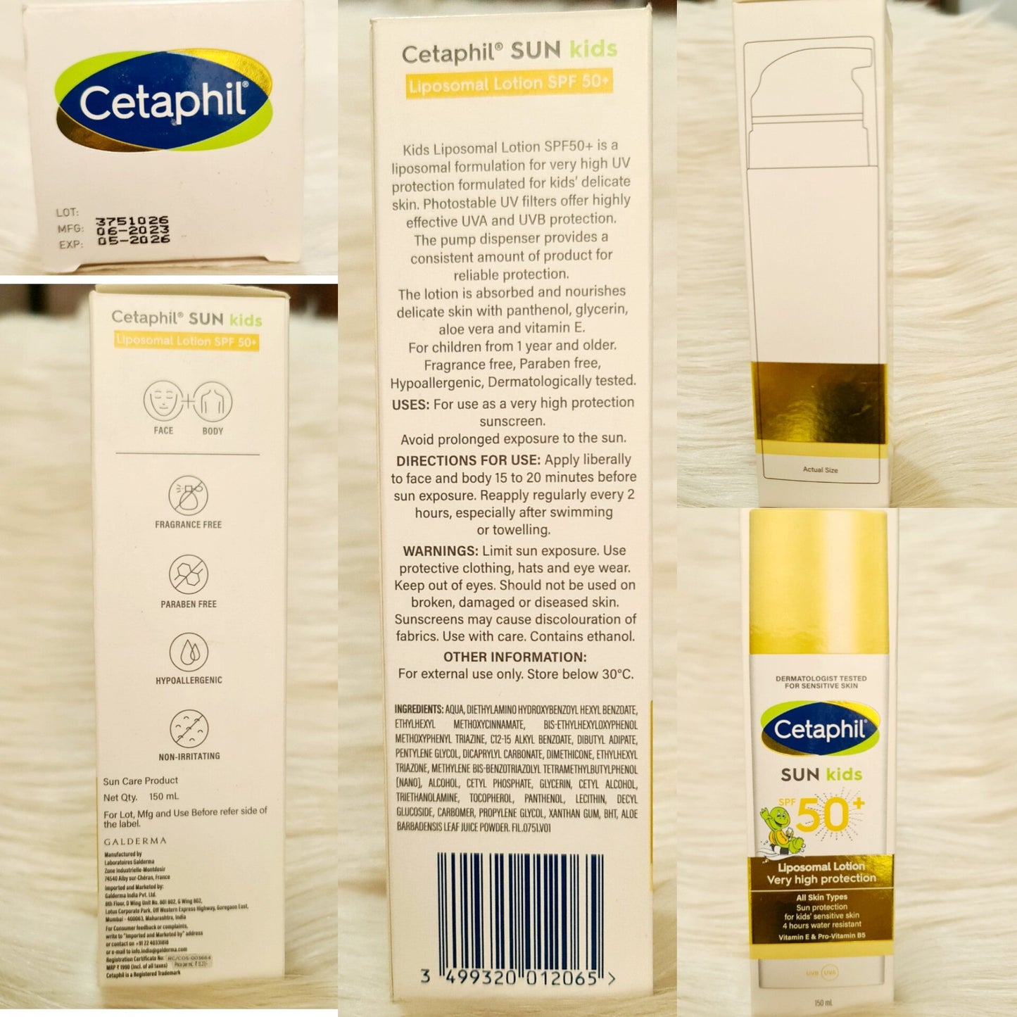 Cetaphil Sun Kids SPF 50+ Lotion 150ml