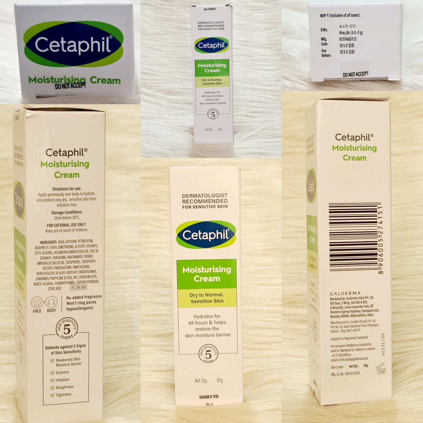 Cetaphil Moisturizing Cream 80g