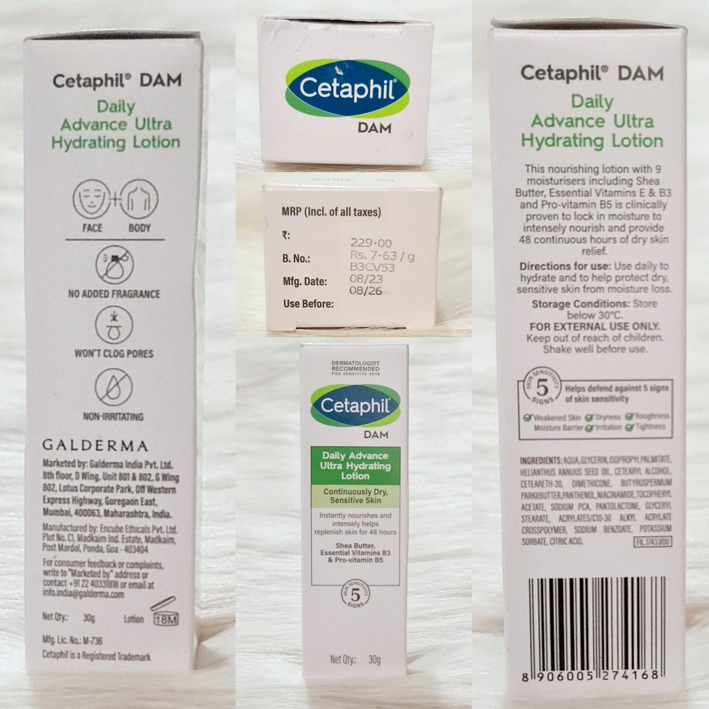Cetaphil DAM Ultra Hydrating Lotion 30g