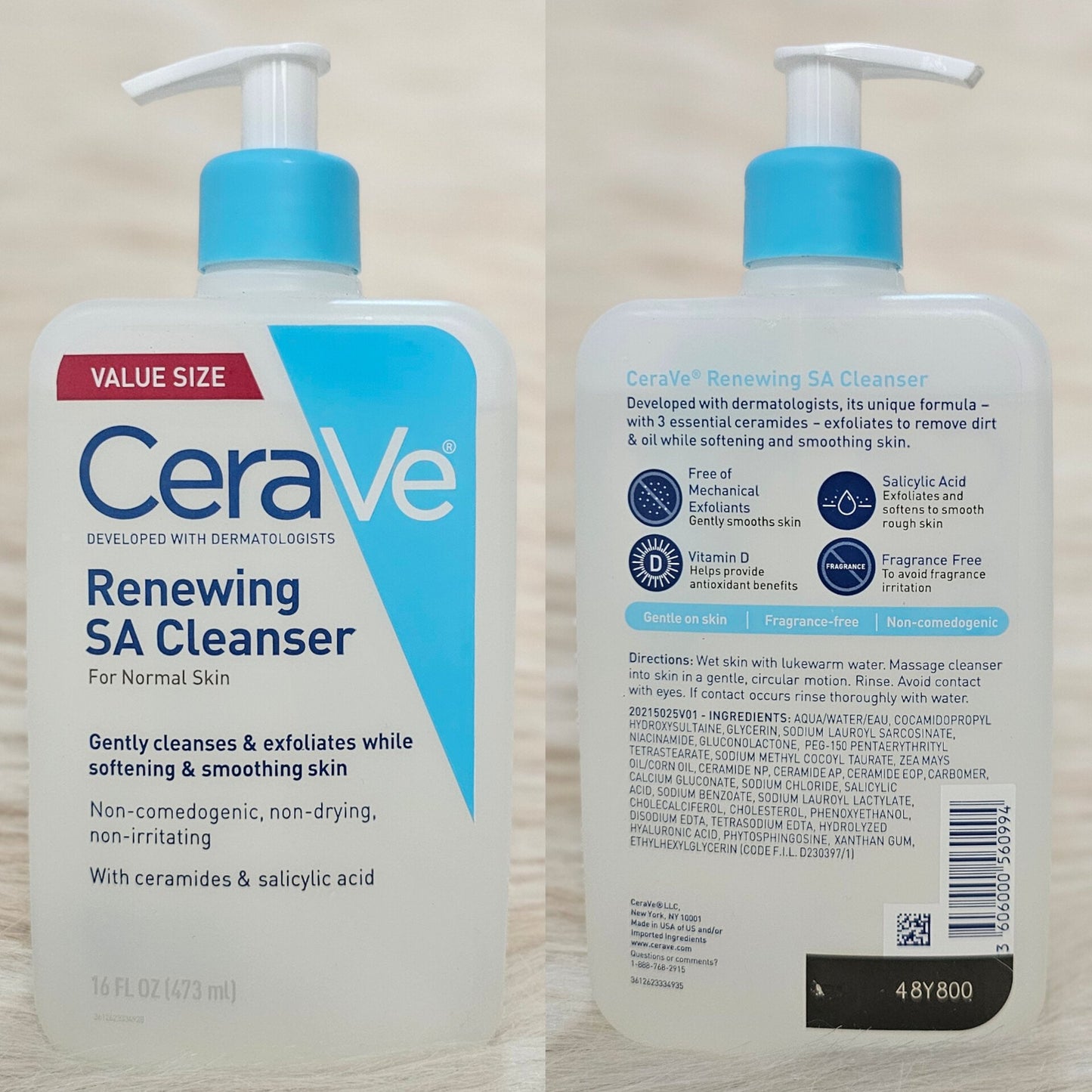 CeraVe Renewing SA Cleanser 473ml