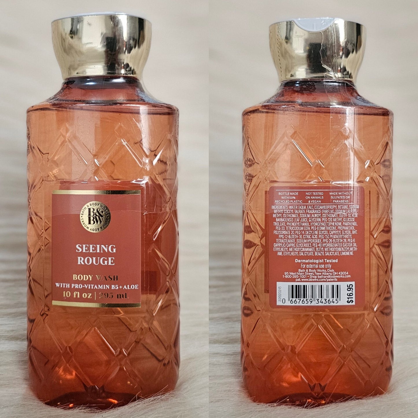 Bath & Body Works Seeing Rouge Body Wash 295ml