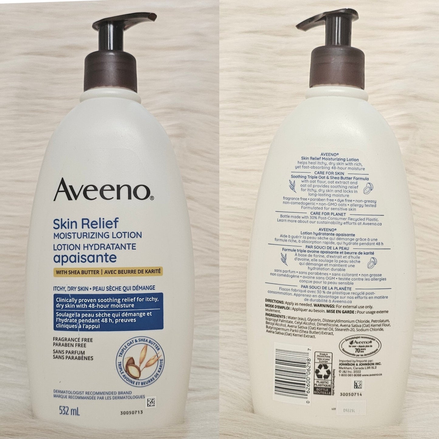 Aveeno Skin Relief Moisturizing Lotion - Shea Butter (354ml)