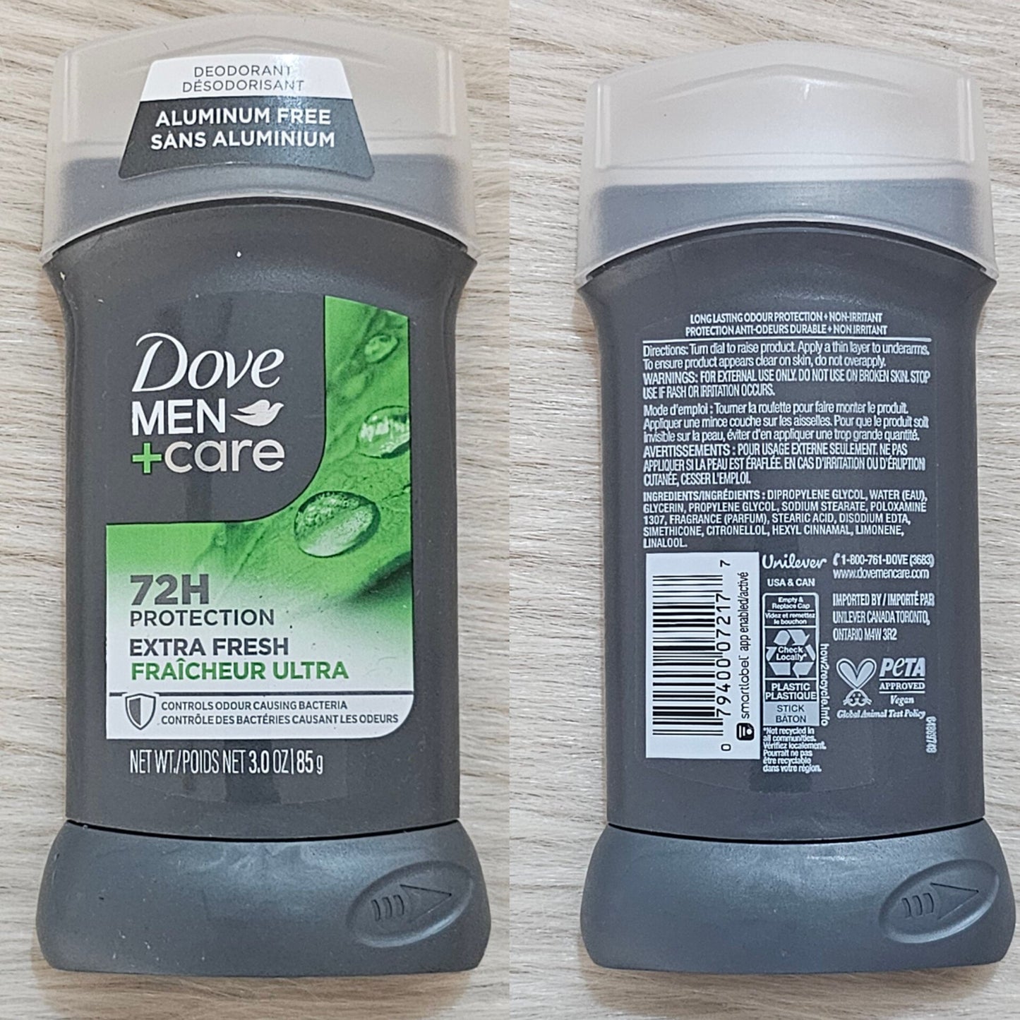 Dove Men+Care Extra Fresh Deodorant Stick 85g