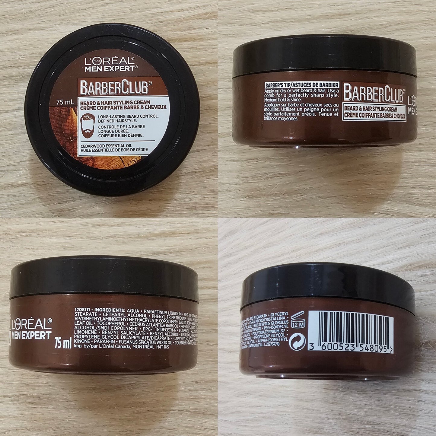L'Oréal Men Expert Barber Club Styling Cream 75ml