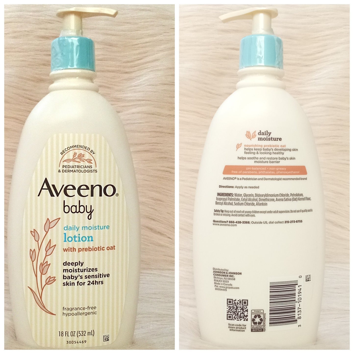 AVEENO Baby Daily Moisture Lotion 532ml