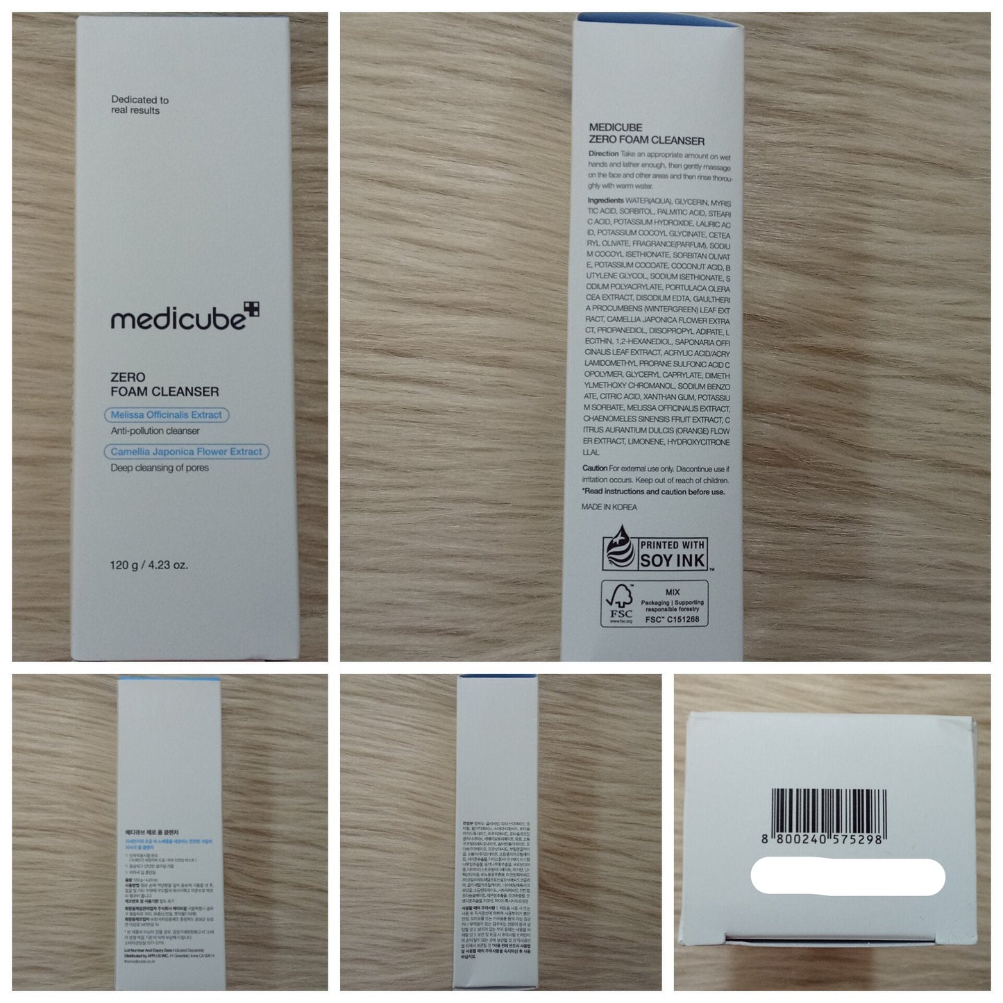 Medicube Zero Foam Cleanser 120g
