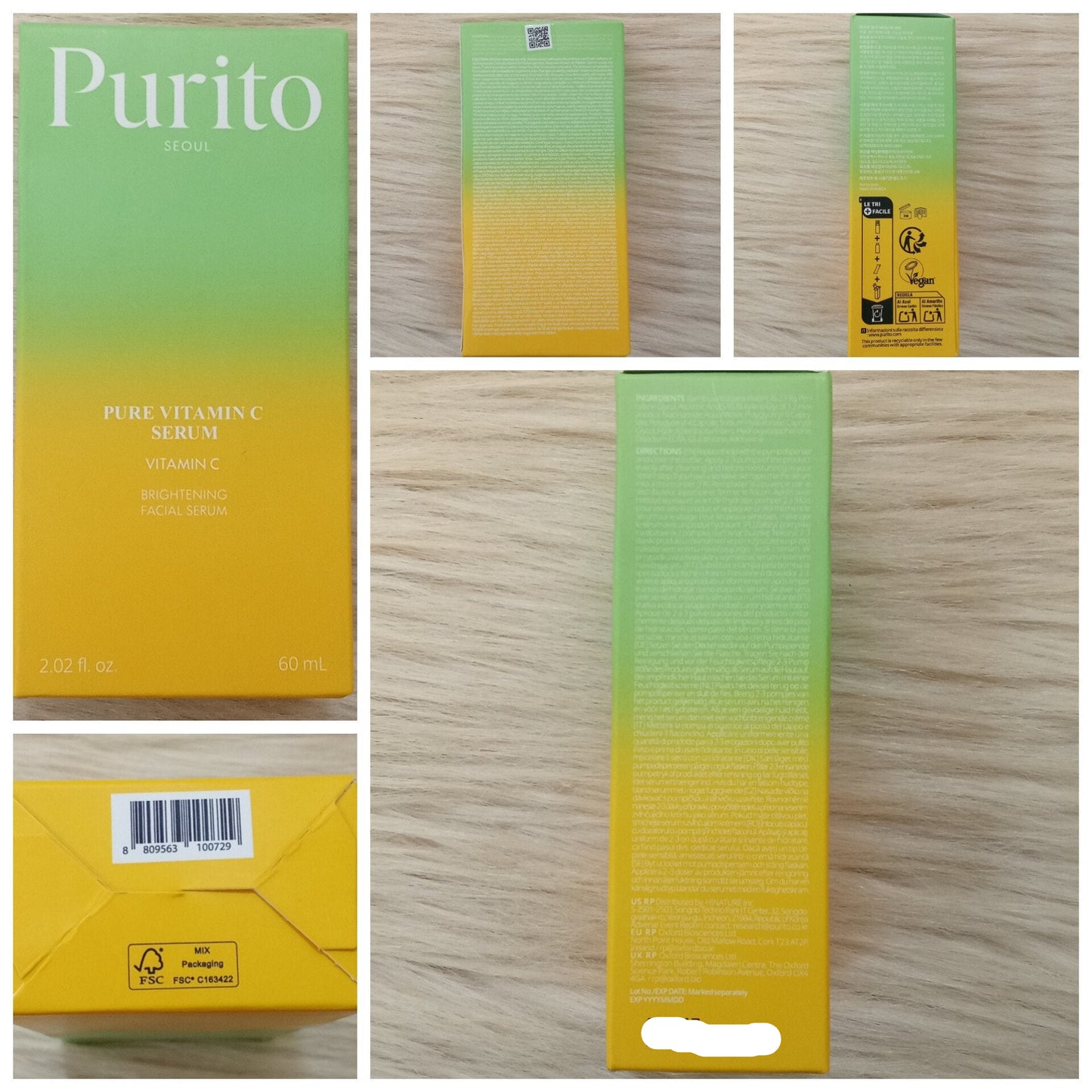 Purito Pure Vitamin C Face Serum 60ml