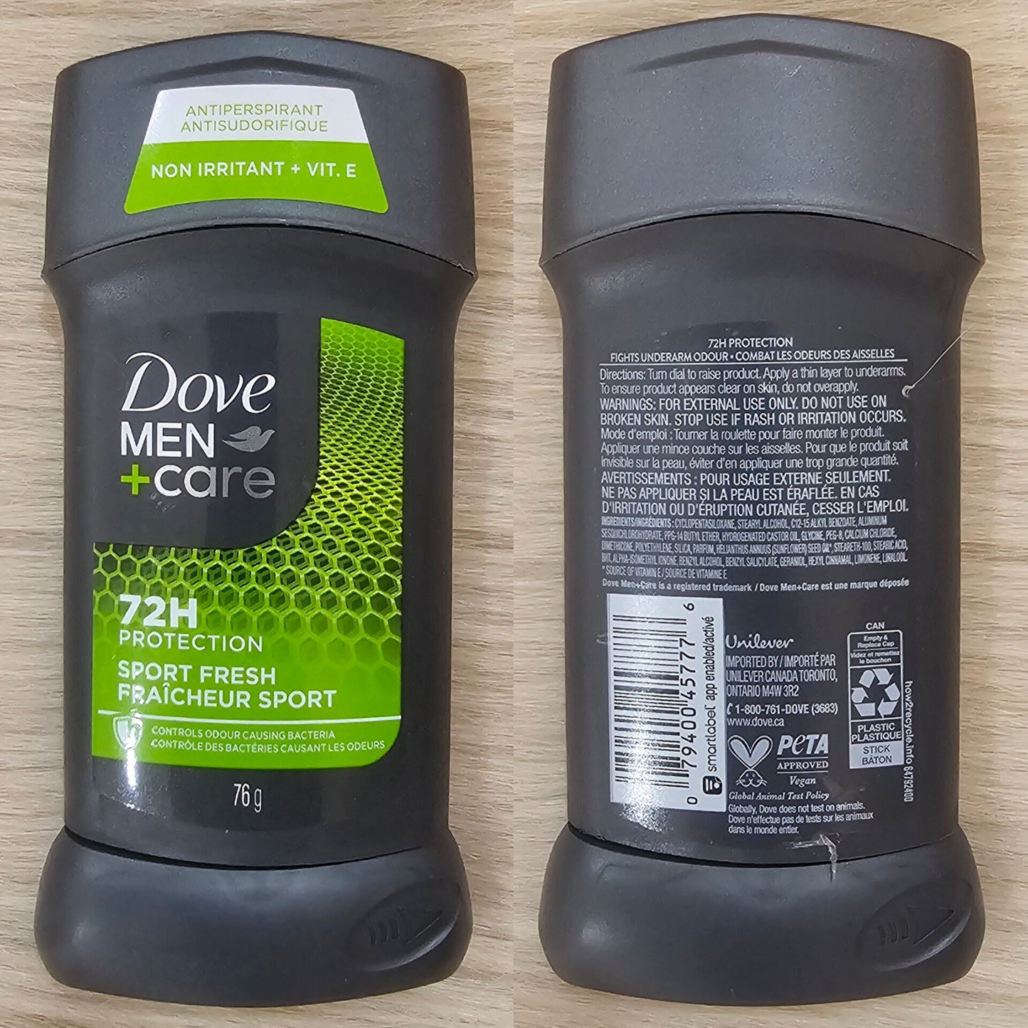 Dove Men+Care Sport Fresh Antiperspirant Stick 76g