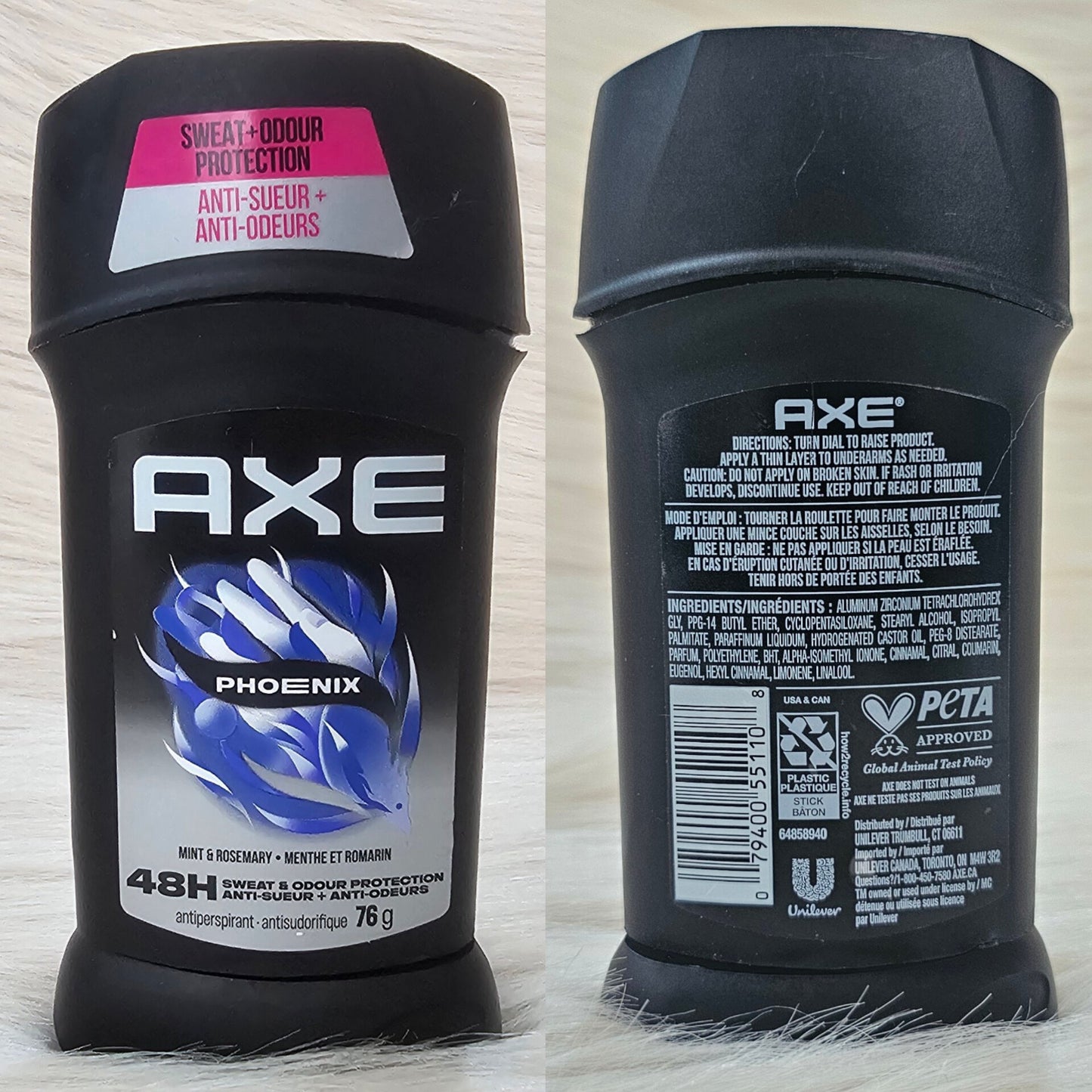 AXE Phoenix Antiperspirant Stick 76g – Mint & Rosemary