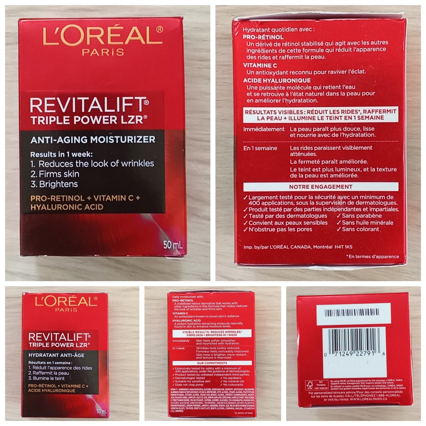 L’Oréal Revitalift Triple Power Anti-Aging Moisturizer
