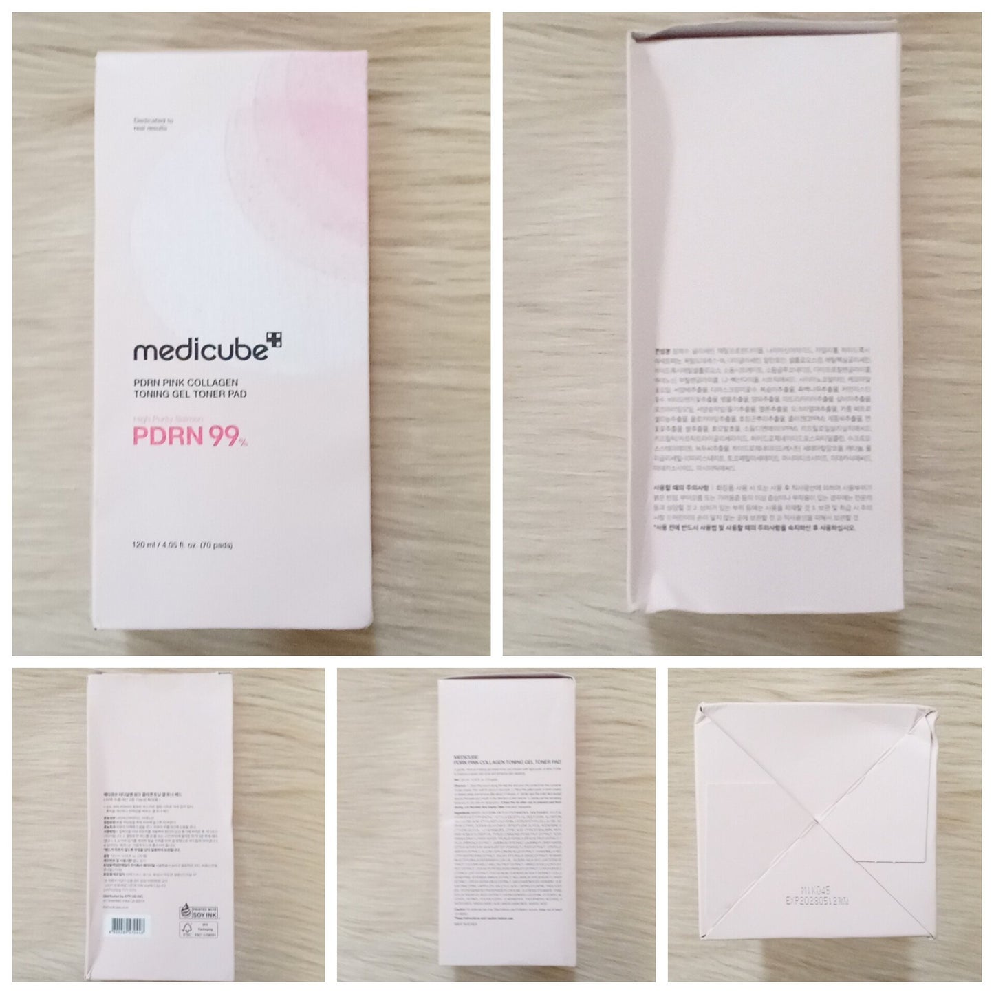 Medicube PDRN Pink Collagen Toner Pads (70 Pads)