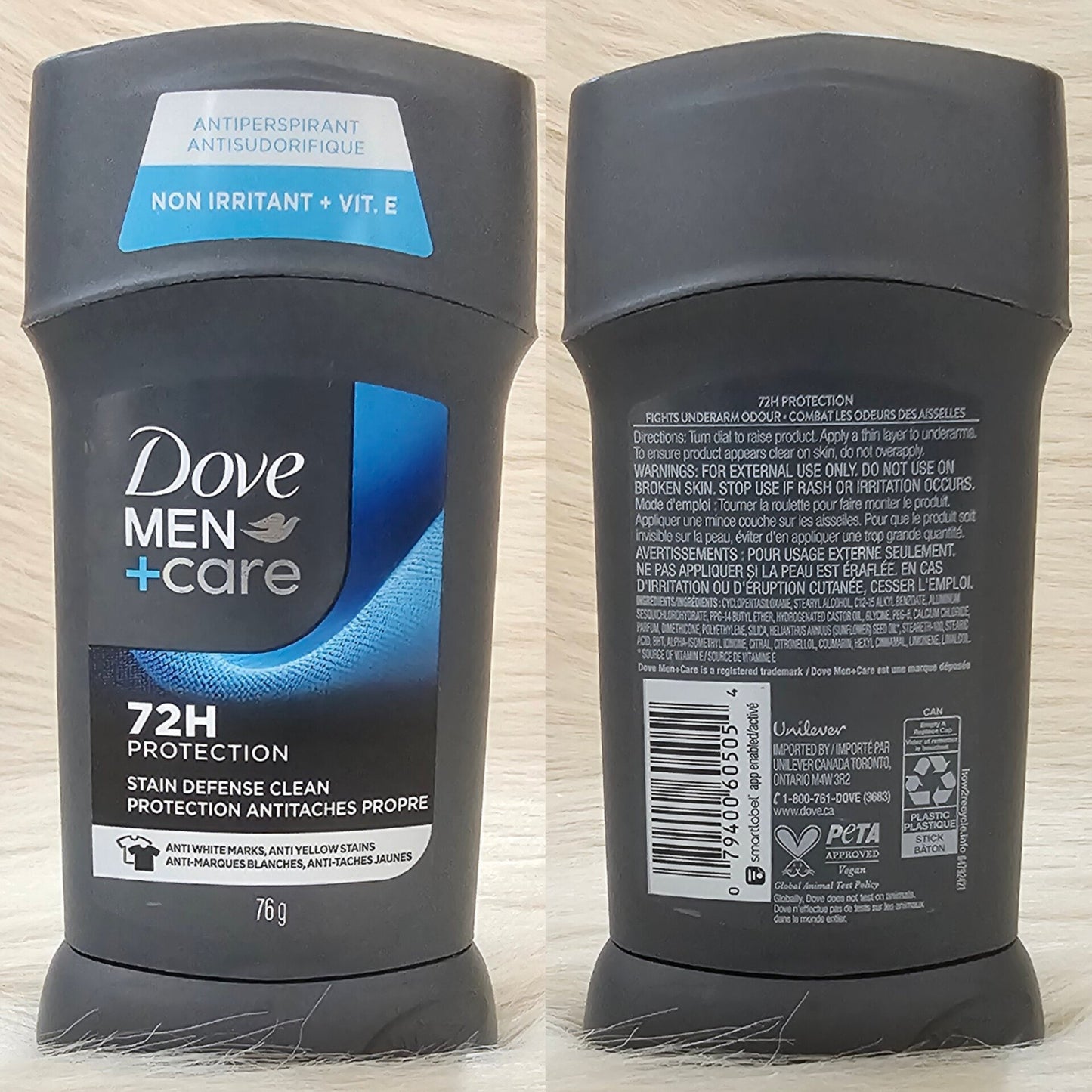 Dove Men+Care Stain Defense Antiperspirant Stick 76g