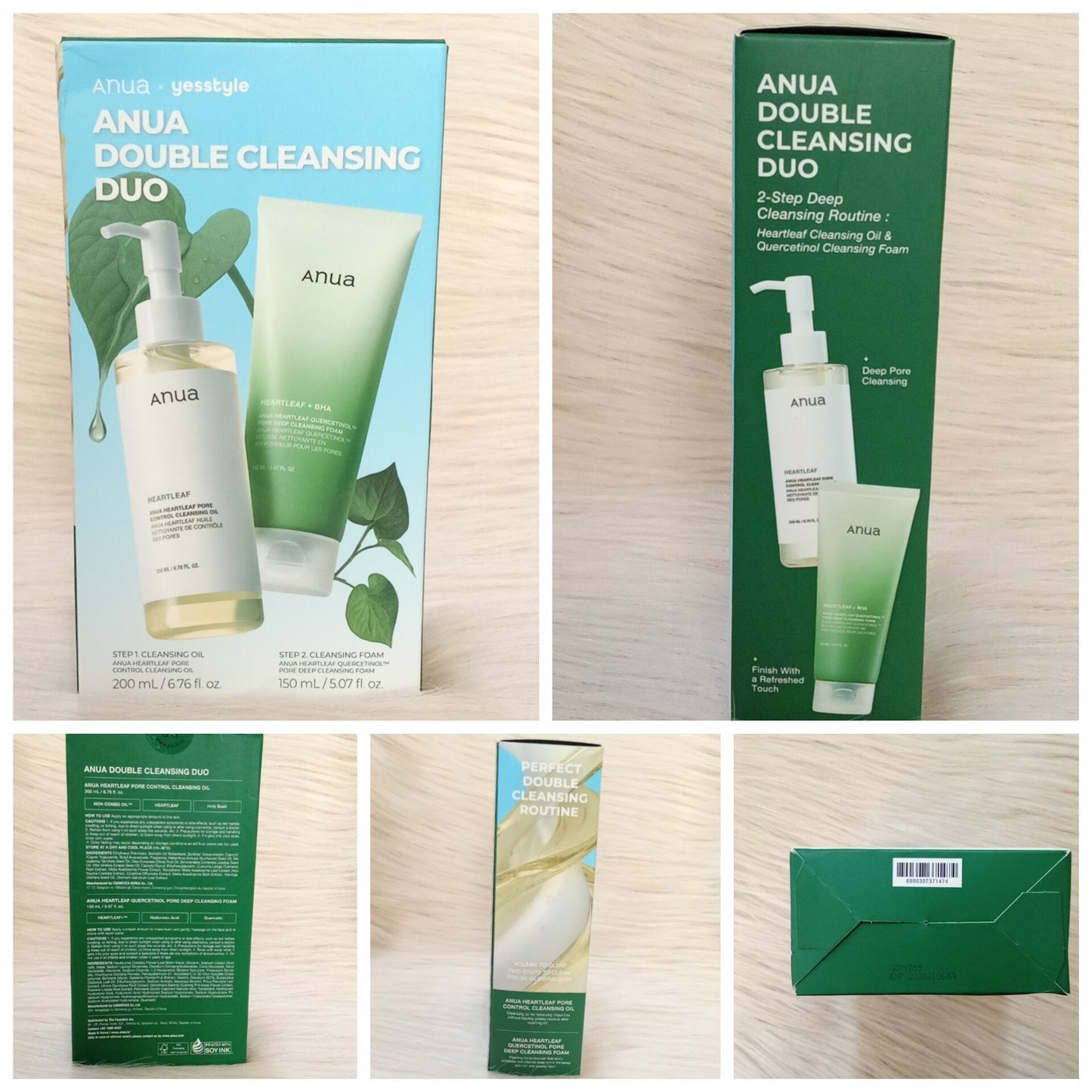 Anua Double Cleansing Duo Set