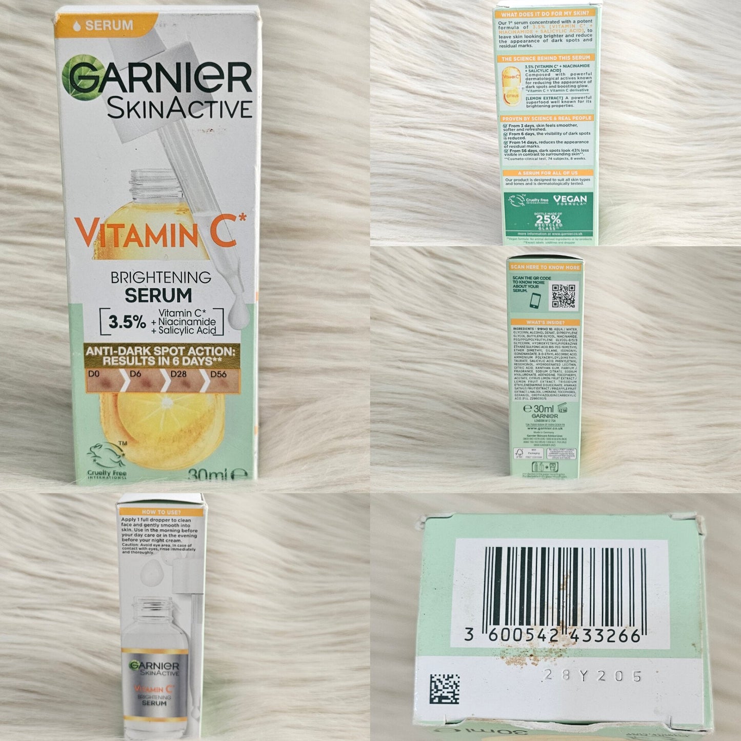 Garnier SkinActive Vitamin C Face Serum 30ml