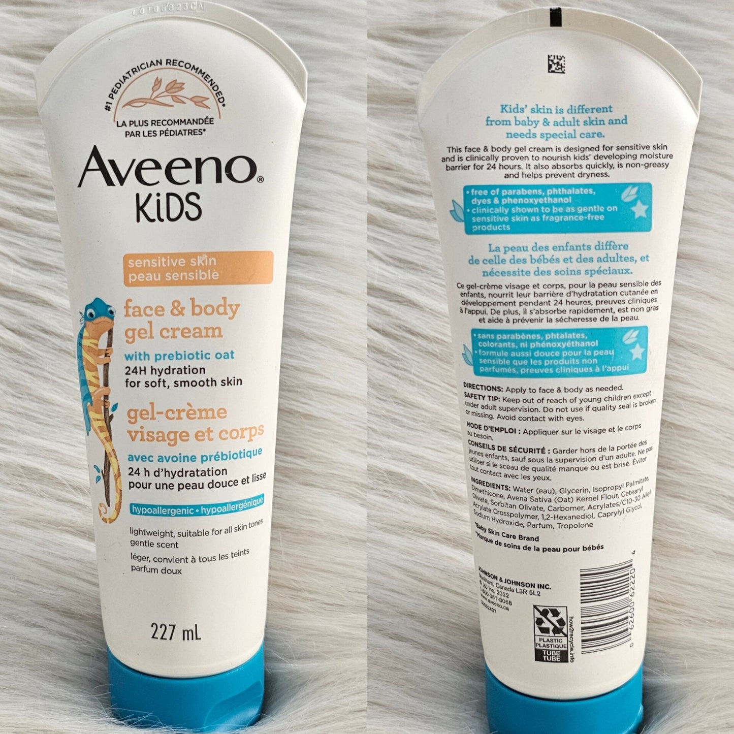 Aveeno Kids Sensitive Skin Gel Cream 227ml